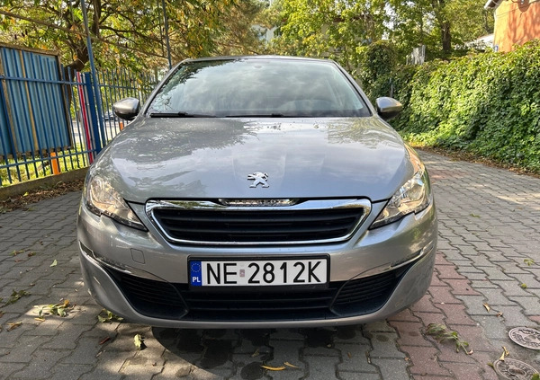 Peugeot 308 cena 26900 przebieg: 190023, rok produkcji 2015 z Pakość małe 121